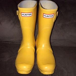 Hunter rain boots